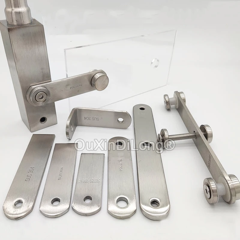 2PCS Stainless Steel Railing Accessories Column Handrail Glass Guardrail Stair Fixture Glass Connecting Claw Hardware GF1155
2PCS Stainless Steel Railing Accessories Column Handrail Glass Guardrail Stair Fixture Glass Connecting Claw Hardware GF1155