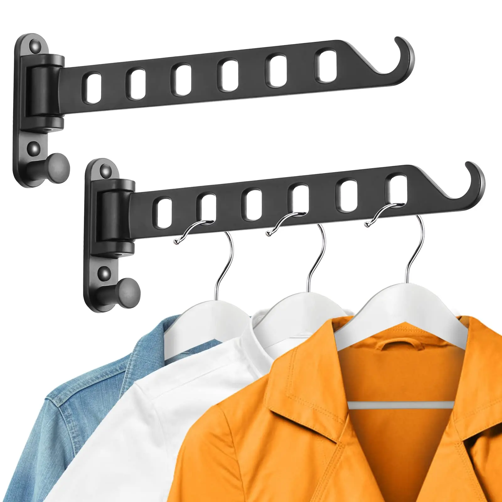 Folding Laundry Hanger Bathroom Clothes Drying Rack Wall Mount Clothes Horse Indoor Space Saving Hangers for Clothes
Folding Laundry Hanger Bathroom Clothes Drying Rack Wall Mount Clothes Horse Indoor Space Saving Hangers for Clothes