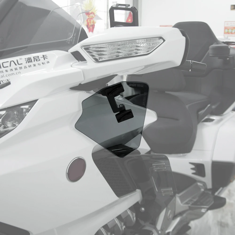 Panical Smoke Gray Upper Air Deflector Black Kit Nondestructive installation For Honda Gold Wing GL1800 GL1800B F6B 2018-2023 Pc
Panical Smoke Gray Upper Air Deflector Black Kit Nondestructive installation For Honda Gold Wing GL1800 GL1800B F6B 2018-2023 Pc