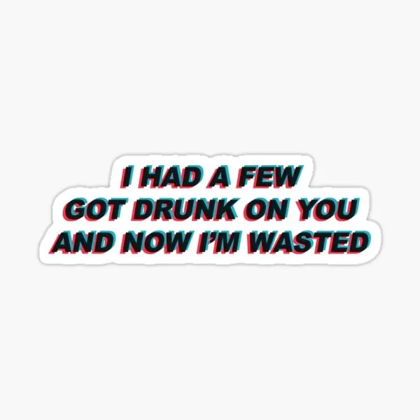 Got Drunk On You Medicine Lyrics 5PCS Car Stickers for Luggage Motorcycle Stickers Car Print Anime Decor Decorations
Got Drunk On You Medicine Lyrics 5PCS Car Stickers for Luggage Motorcycle Stickers Car Print Anime Decor Decorations