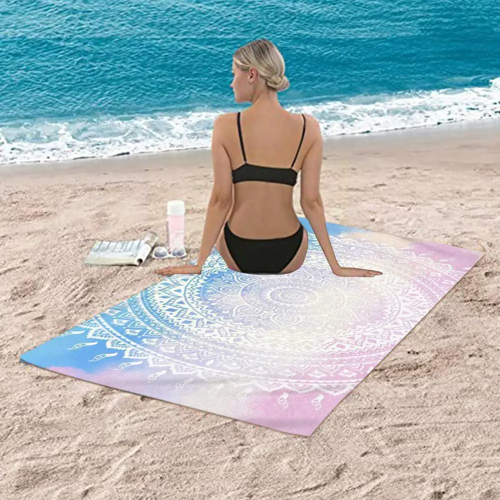 Floral Beach Towel Printing Boho Mandala Soft Quick Towels Swimming Silk Scarves Scarf Dry Summer Chiffon Women Travel Bohe E9I0
Floral Beach Towel Printing Boho Mandala Soft Quick Towels Swimming Silk Scarves Scarf Dry Summer Chiffon Women Travel Bohe E9I0