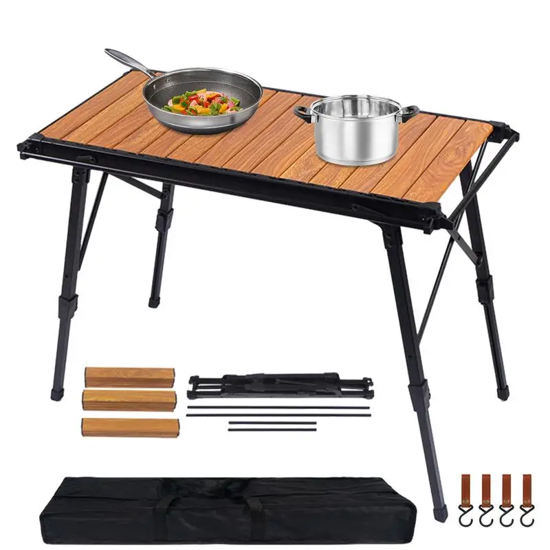 Camping Table Folding Aluminum Alloy Table Multifunctional Portable BBQ Grill Wood Table Outdoor Picnic Fishing Collapsible
Camping Table Folding Aluminum Alloy Table Multifunctional Portable BBQ Grill Wood Table Outdoor Picnic Fishing Collapsible