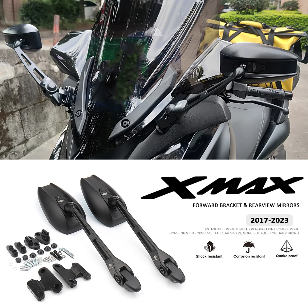 For YAMAHA X-MAX300 X-Max 300 XMAX300 XMAX 300 2017-2023 2022 New Motorcycle Side Mirror Support Stand Forward Moving Bracket
For YAMAHA X-MAX300 X-Max 300 XMAX300 XMAX 300 2017-2023 2022 New Motorcycle Side Mirror Support Stand Forward Moving Bracket