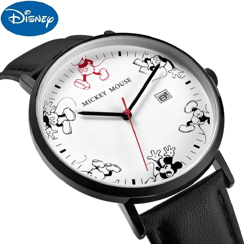 Disney Original Men Mickey Mouse Cartoon Quartz Wristwatch Date Boy Children Teenagers Student Wristband Cute Relogio Masculino
Disney Original Men Mickey Mouse Cartoon Quartz Wristwatch Date Boy Children Teenagers Student Wristband Cute Relogio Masculino
