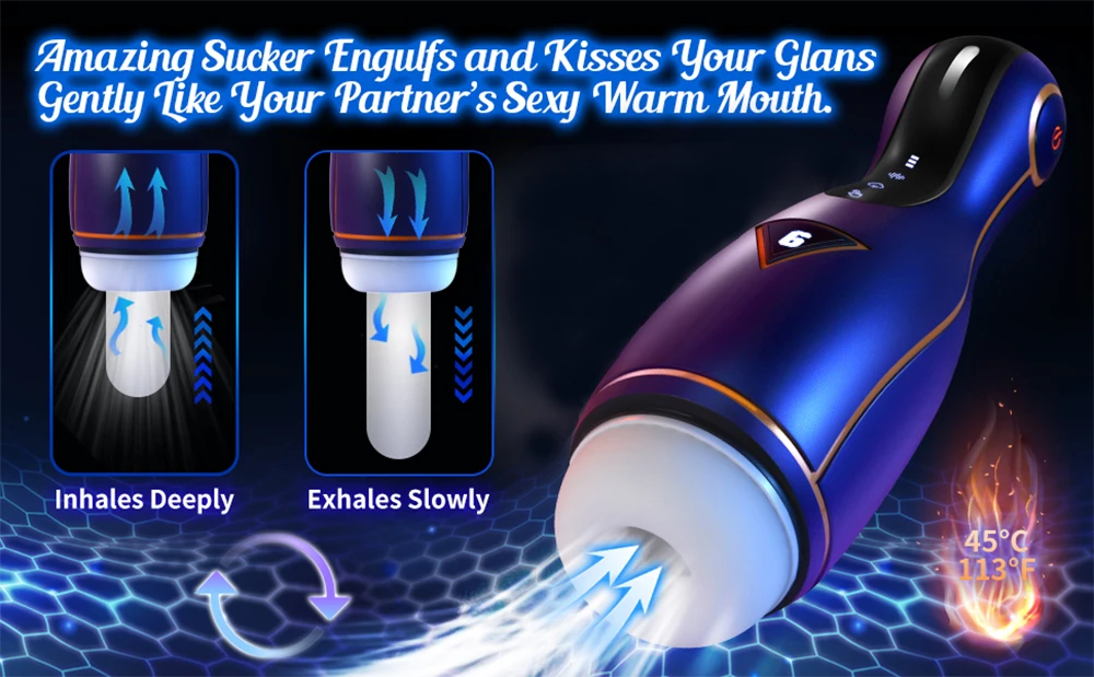 Лучший Автоматический Сосущий Мастурбатор