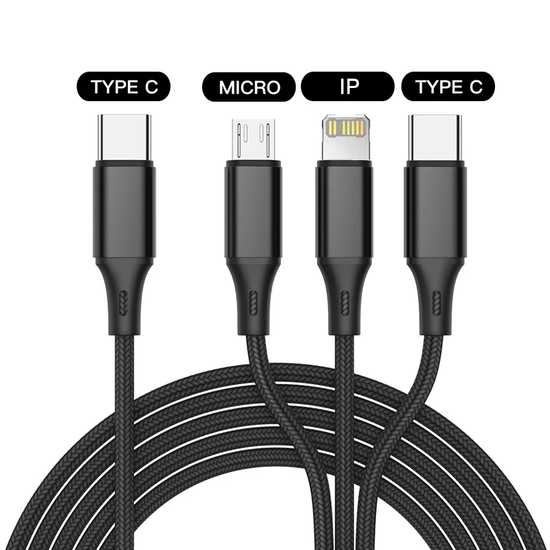 3 в 1 USB-кабель Тип C к USB C Micro USB телефонный зарядный кабель PD зарядный кабель для Iphone 12 8 нейлоновый кабель Аксессуары для мобильных телефонов
3 в 1 USB-кабель Тип C к USB C Micro USB телефонный зарядный кабель PD зарядный кабель для Iphone 12 8 нейлоновый кабель Аксессуары для мобильных телефонов