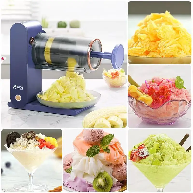Electric Smoothie Machine Shaved Ice Artifact Stall Unplugged Summer Beverage Dessert Making Tool Kitchen Accessories
Electric Smoothie Machine Shaved Ice Artifact Stall Unplugged Summer Beverage Dessert Making Tool Kitchen Accessories