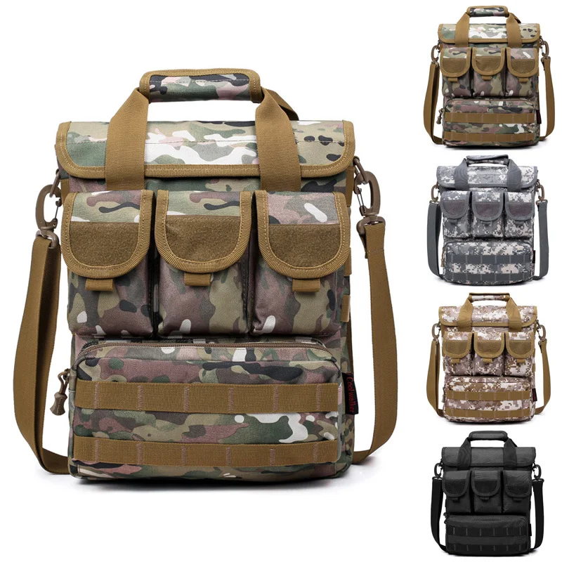 Stay Organized and Prepared 800D Crossbody Shoulder Bag for Camping, Hiking, and Traveling with MOLLE System and Multiple Pocket
Stay Organized and Prepared 800D Crossbody Shoulder Bag for Camping, Hiking, and Traveling with MOLLE System and Multiple Pocket