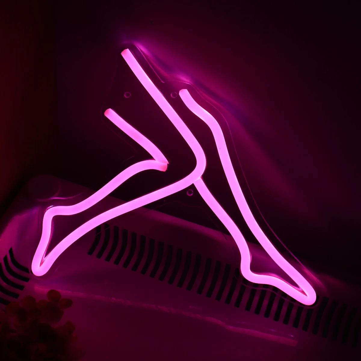 

1PC Beautiful Girl Women Lady Legs Art LED Wall Neon Sign Light For Room Gallery Party Club Hotel Decoration 10.02''*8.58''