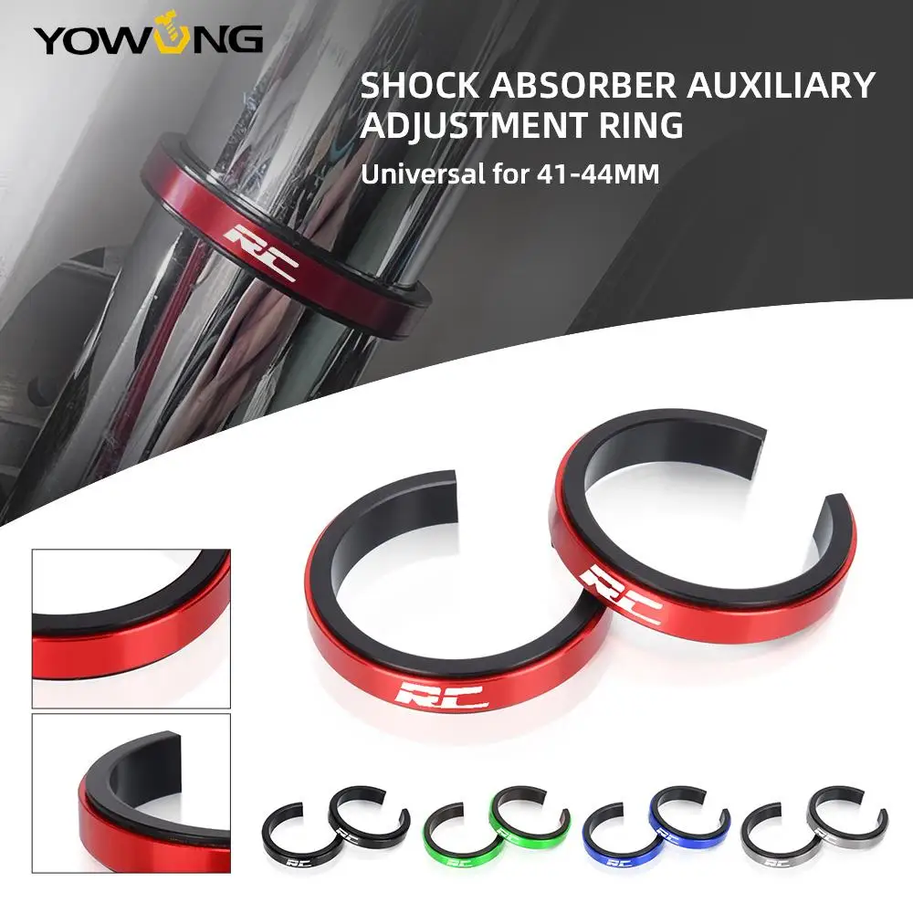 

41-44mm Motorcycle Shock Absorber Auxiliary Adjustment Ring CNC Accessories For RC 200 390 43MM WP APEX 2024 Front Suspensions