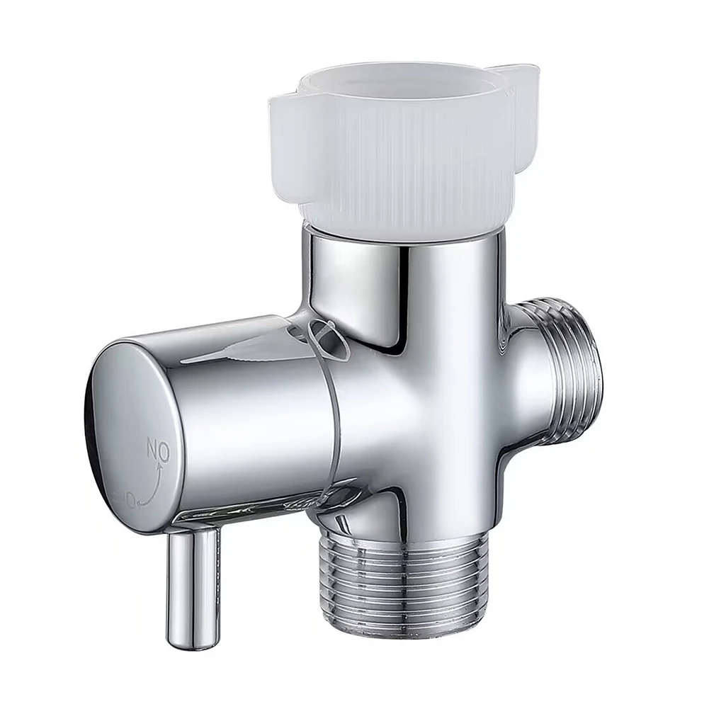 G1/2in 3 Way ABS Diverter Valve T Adapter Converter Chrome For Shower Head Diverter Valve Three-way Water Distribution Valve
G1/2in 3 Way ABS Diverter Valve T Adapter Converter Chrome For Shower Head Diverter Valve Three-way Water Distribution Valve