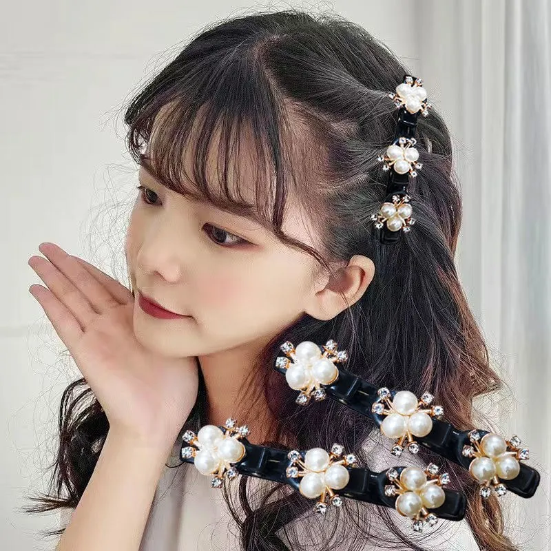 Rhinestone Double Layer Bands Clips Hairbands Knitting for Women Headwear Plastic Braided Headband Punk Styling Tool Braider New
Rhinestone Double Layer Bands Clips Hairbands Knitting for Women Headwear Plastic Braided Headband Punk Styling Tool Braider New