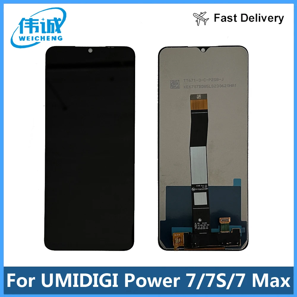 

6.7" For UMIDIGI Power 7 LCD Display And Touch Screen Assembly Repair Power 7S LCD For umidigi Power 7 Max LCD Sensor Screen