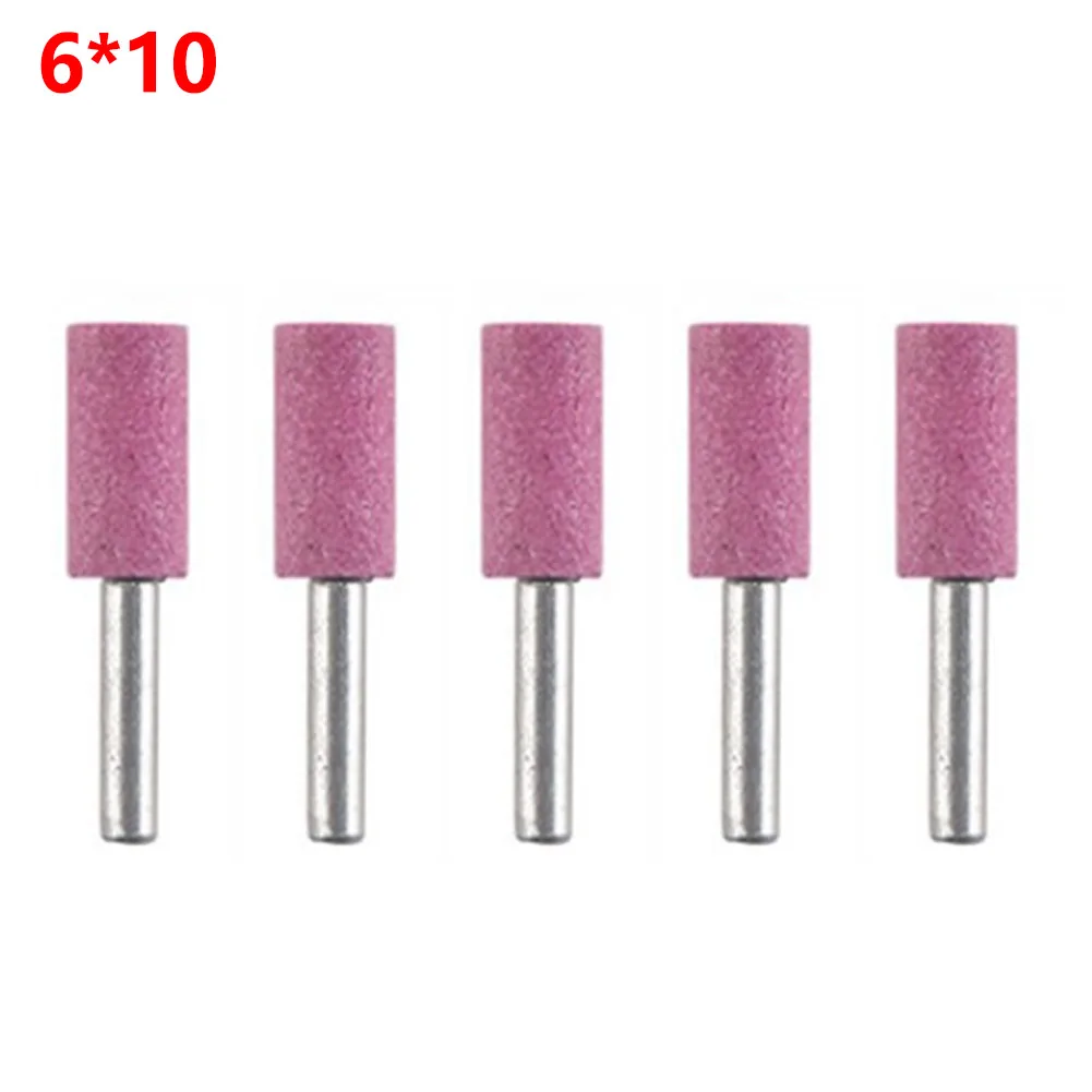 5pcs 6mm Shank Abrasive Mounted Stone Grinding Head Cylinder For Rotary Tool Grinding Wheel Jade Wood Metal Polishing
5pcs 6mm Shank Abrasive Mounted Stone Grinding Head Cylinder For Rotary Tool Grinding Wheel Jade Wood Metal Polishing