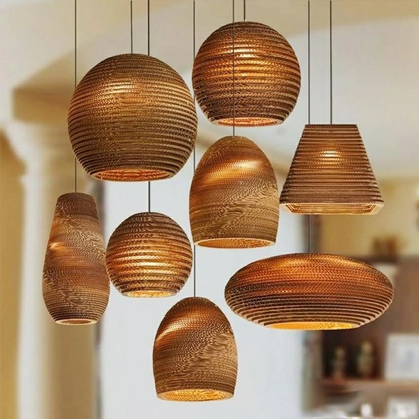 Southeast Asian Pastoral Silkworm Chandelier Lights Paper Pupa Made Cafe Bar Hang Lamp Nordic Style Dining Room Pendant Lamp
Southeast Asian Pastoral Silkworm Chandelier Lights Paper Pupa Made Cafe Bar Hang Lamp Nordic Style Dining Room Pendant Lamp