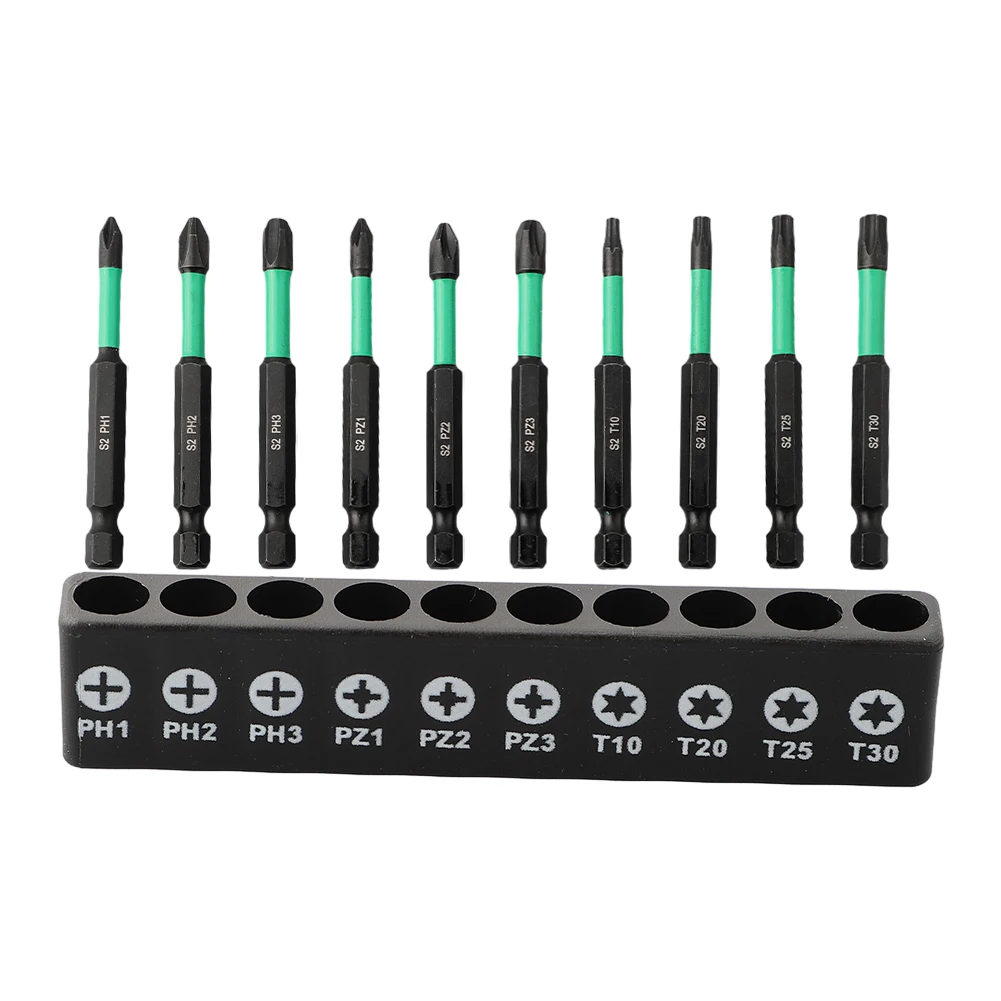 10pcs Screwdriver Bit Set Magnetic Batch Head Cross Screwdriver PH2 PZ2 T20 T25 Hardness Non-Slip Impact Drill Bit Hand Tools
10pcs Screwdriver Bit Set Magnetic Batch Head Cross Screwdriver PH2 PZ2 T20 T25 Hardness Non-Slip Impact Drill Bit Hand Tools