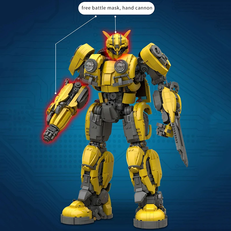 MOC 773 Transformers Bumblebee Robot Bricks Toys MOC 773 Transformers Bumblebee Robot Bricks Toys