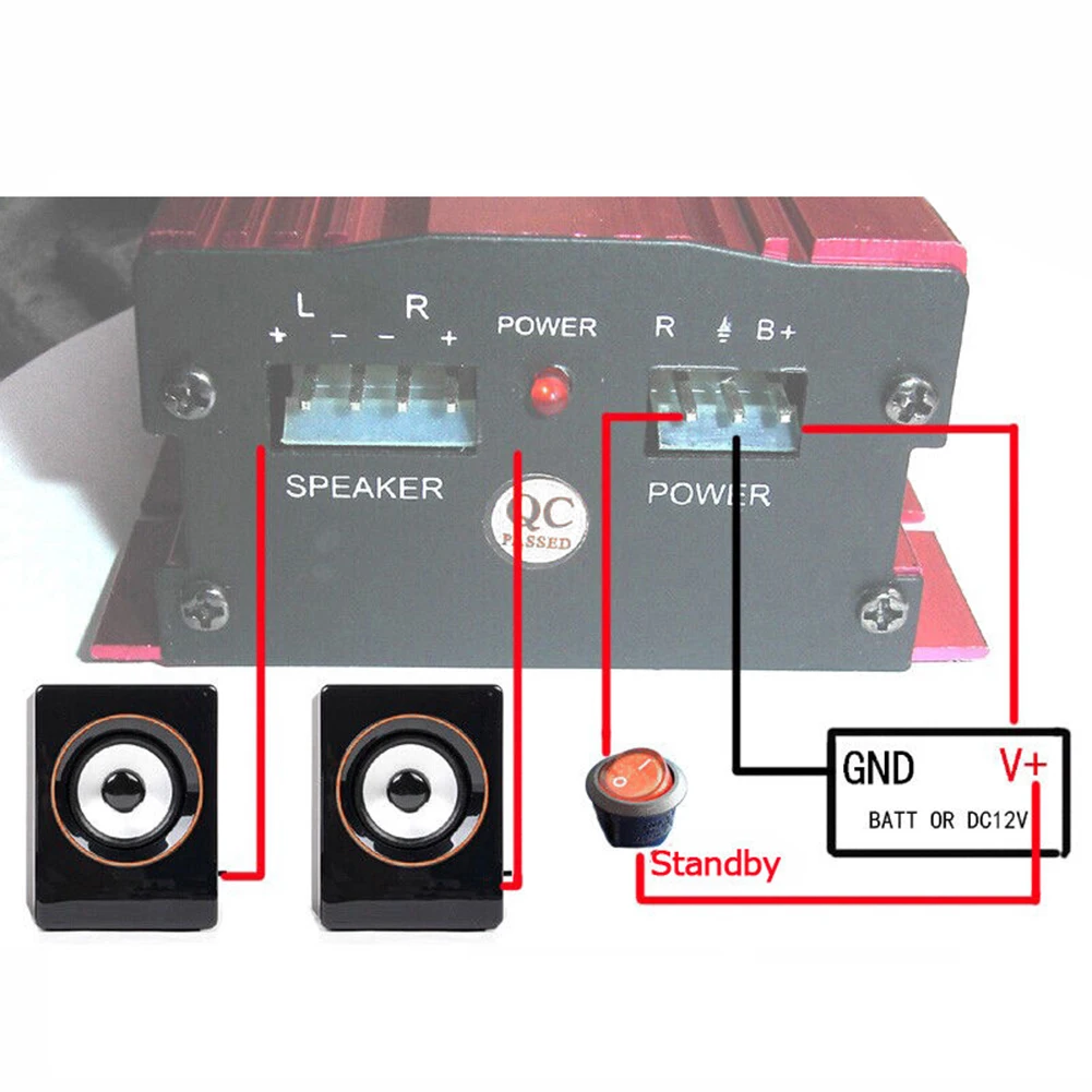 Mini Cable Audio Amplifier Stereo Subwoofer USB Port 2 Channels 20Hz~20KHz Aluminum Alloy Amp Amplifier Audio Car Mp4
Mini Cable Audio Amplifier Stereo Subwoofer USB Port 2 Channels 20Hz~20KHz Aluminum Alloy Amp Amplifier Audio Car Mp4