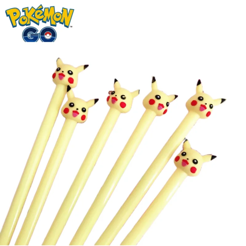 Pokemon Anime Peripherals Cartoon Kawaii Pikachu Gel Pen Creative Water Pen Learning Stationery Prize Festival Gift Wholesale
Pokemon Anime Peripherals Cartoon Kawaii Pikachu Gel Pen Creative Water Pen Learning Stationery Prize Festival Gift Wholesale