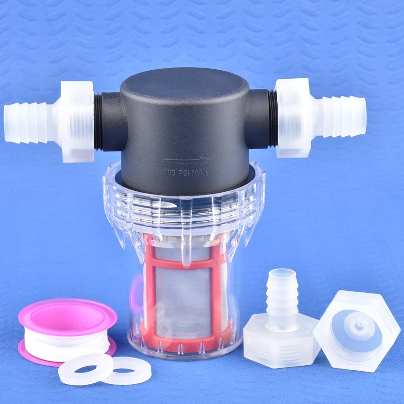 Garden Watering Filter 3/4" Plastic Irrigation Drip Watering System Impurity Prefilter Aquaculture Household Water Pipe Filter
Garden Watering Filter 3/4" Plastic Irrigation Drip Watering System Impurity Prefilter Aquaculture Household Water Pipe Filter
