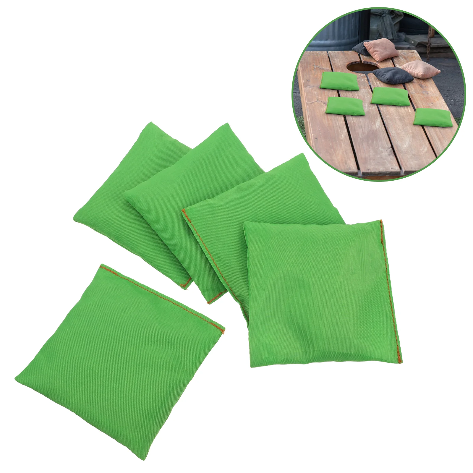 5 Pcs Sandbag Game Outdoor Playset Practical Toss Toy Children Bean Cassia Throwing for Stitch Cloth Tossing Bags Parent-child
5 Pcs Sandbag Game Outdoor Playset Practical Toss Toy Children Bean Cassia Throwing for Stitch Cloth Tossing Bags Parent-child