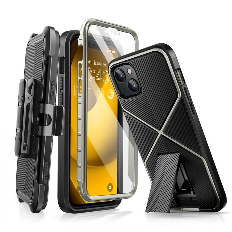 For iPhone 14 Plus Case 6.7" (2022) I-Blason Infinity Full-Body Heavy Duty Rugged Case with Built-in Screen Protector Belt-Clip
For iPhone 14 Plus Case 6.7" (2022) I-Blason Infinity Full-Body Heavy Duty Rugged Case with Built-in Screen Protector Belt-Clip