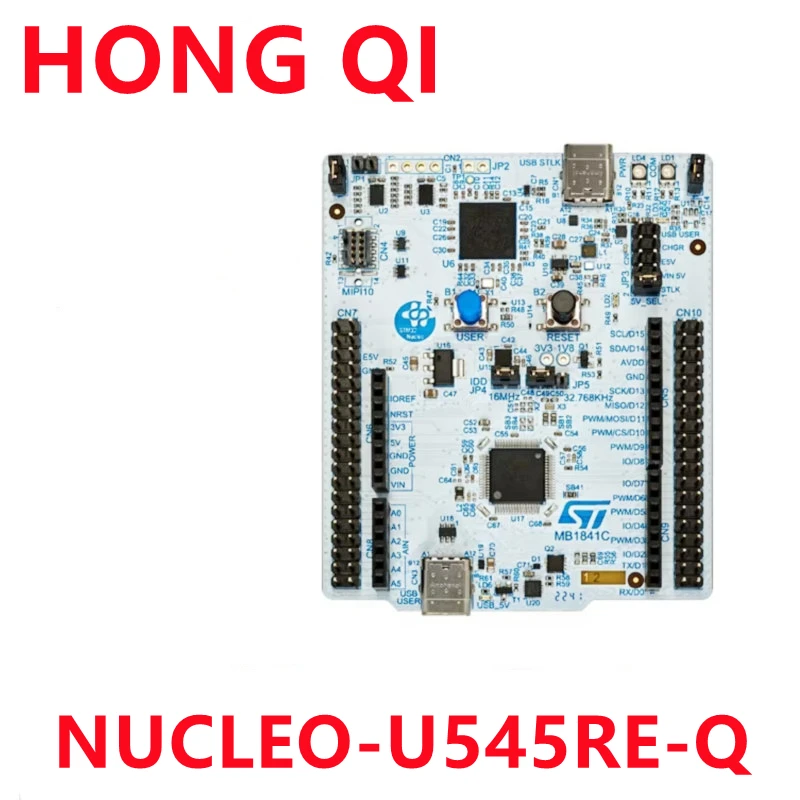 

1PCS NUCLEO-U545RE-Q STM32 Nucleo-64 development board with STM32U545RE MCU, SMPS, supports Arduino and morpho connectivity