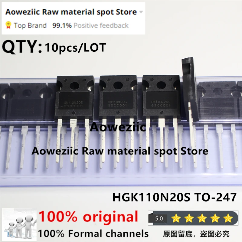 Aoweziic 2021 + 100 новая импортная оригинальная МОП-трубка для полевых эффектов HGK110N20S GK110N20S TO-247 132A 200V
Aoweziic 2021 + 100 новая импортная оригинальная МОП-трубка для полевых эффектов HGK110N20S GK110N20S TO-247 132A 200V