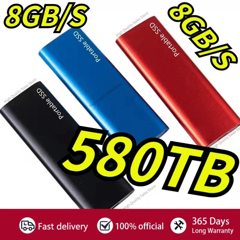 Original 8TB High-speed SSD 1TB Portable External Solid State Hard Drive USB3.1 Interface Mobile Hard Drive for Laptop PS5 Xbox
Original 8TB High-speed SSD 1TB Portable External Solid State Hard Drive USB3.1 Interface Mobile Hard Drive for Laptop PS5 Xbox