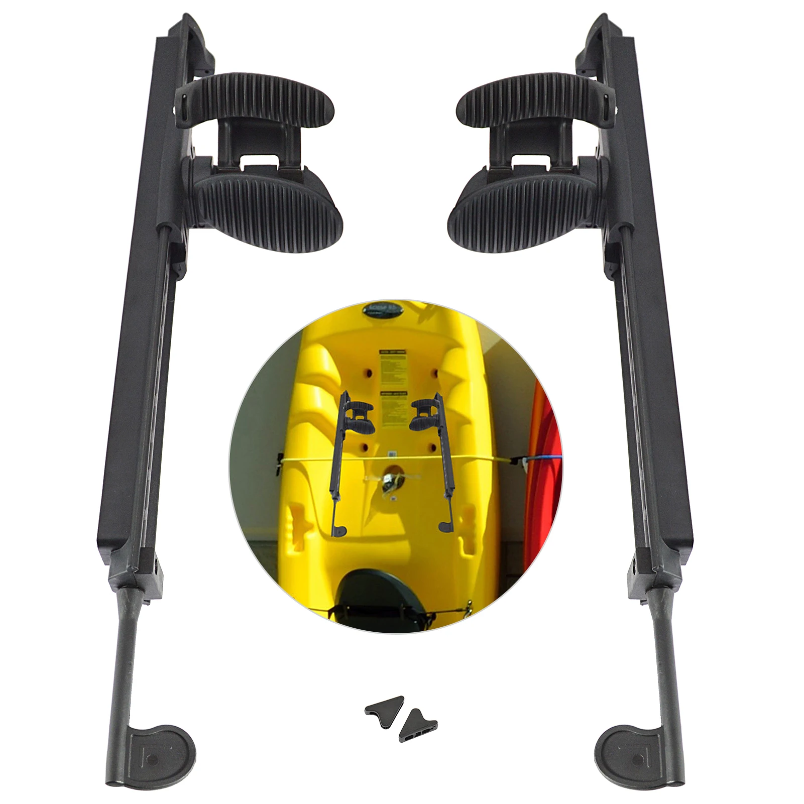 

Adjustable Kayak Pedal Foot Braces Pedals Foot Pegs Kayak Footrest for Direction Control Accessories Kayak