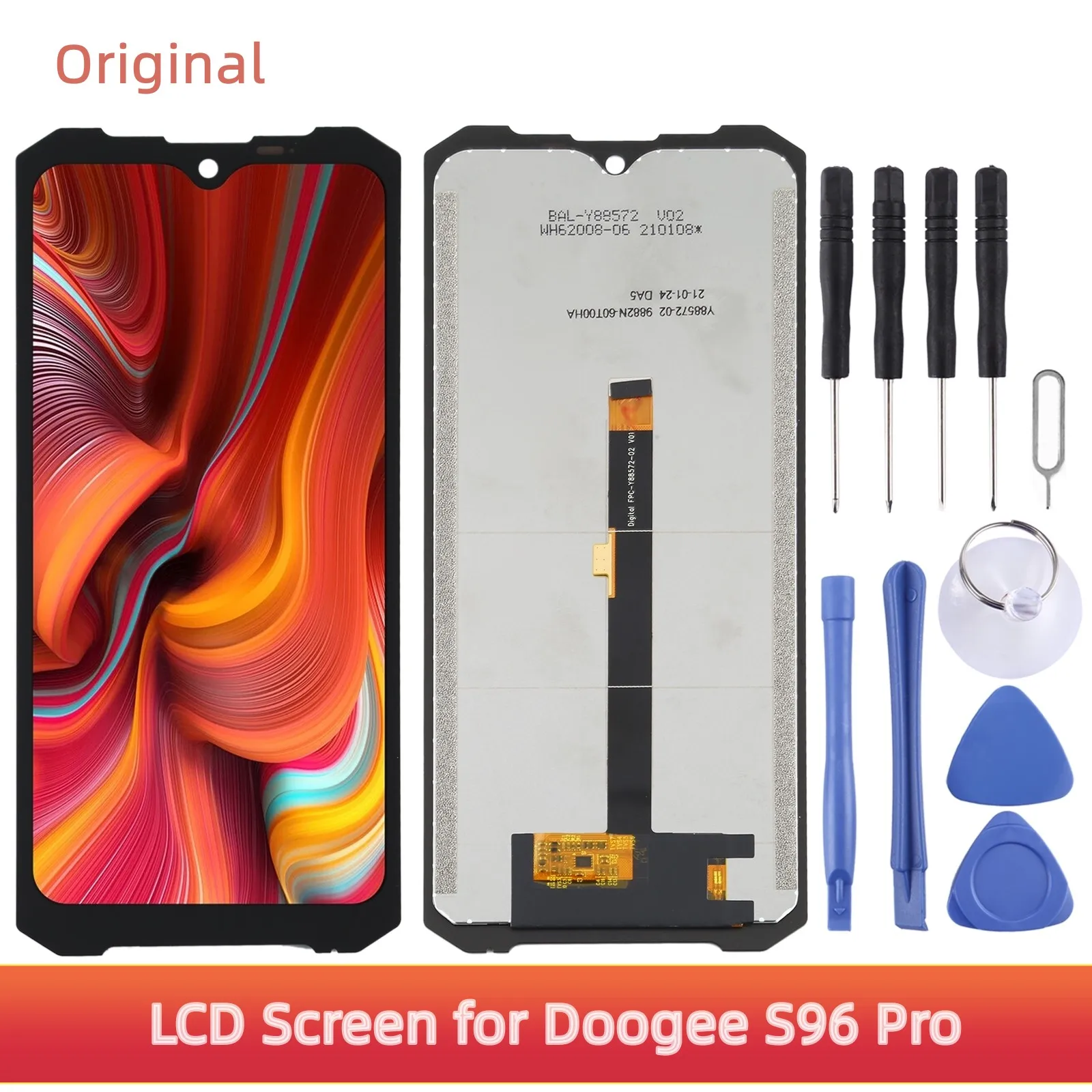 Original LCD Screen for Doogee S96 Pro with Digitizer Full Assembly Display Phone LCD Screen Repair Replacement Part
Original LCD Screen for Doogee S96 Pro with Digitizer Full Assembly Display Phone LCD Screen Repair Replacement Part