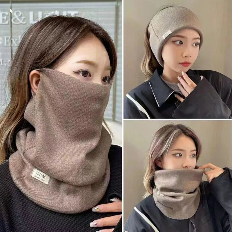 Korean Woman Outdoor Wool Knit Soft Solid Colors Neck Protect Warm Scarve Winter Fashion Neck Protection Thicken Plush Scarf
Korean Woman Outdoor Wool Knit Soft Solid Colors Neck Protect Warm Scarve Winter Fashion Neck Protection Thicken Plush Scarf