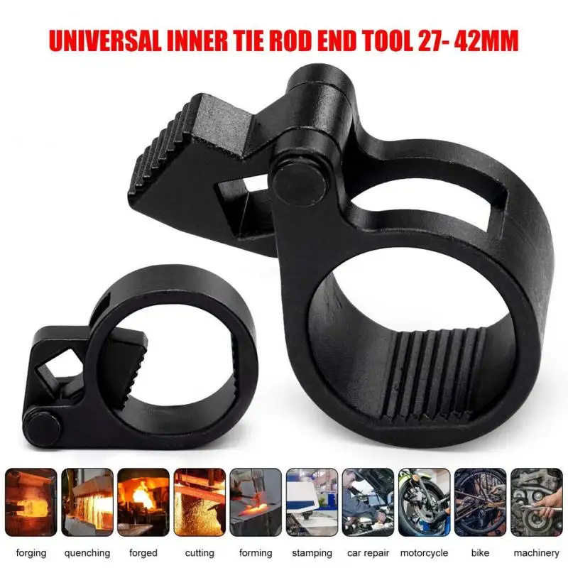 

1Pc Inner Tie Rod Wrench 27Mm-42Mm Universal Steering Track Removal Garage Tool Tie Rod End Wrench Removal Tool