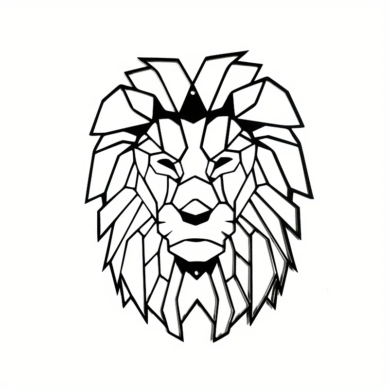 Animal Metal Artwork Wall StickerMetal Lion Wall Decoration, Lion Head Metal Wall Art, Lion Sign Sculpture
Animal Metal Artwork Wall StickerMetal Lion Wall Decoration, Lion Head Metal Wall Art, Lion Sign Sculpture