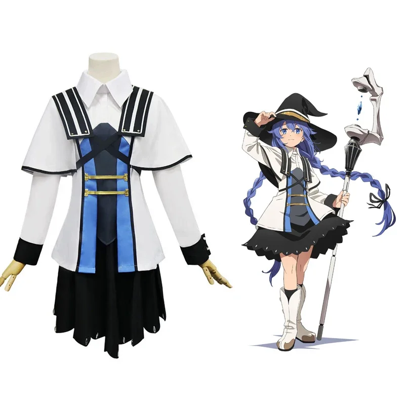 

Anime Mushoku Tensei Roxy Migurdia Greyrat Cosplay Costumes Jobless Reincarnation Costume Women Wizard Robe