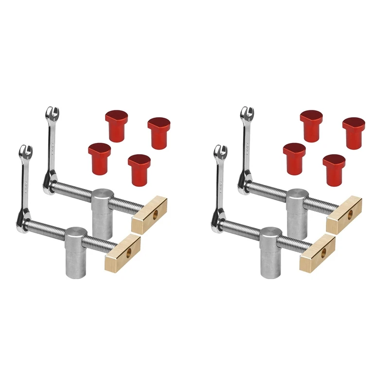 2X Woodworking Bench Dog Clamps With Bench Dog Stop Sets, Clip Clamp Fixture Vise Benches Joinery Carpenter Tools(19Mm)
2X Woodworking Bench Dog Clamps With Bench Dog Stop Sets, Clip Clamp Fixture Vise Benches Joinery Carpenter Tools(19Mm)