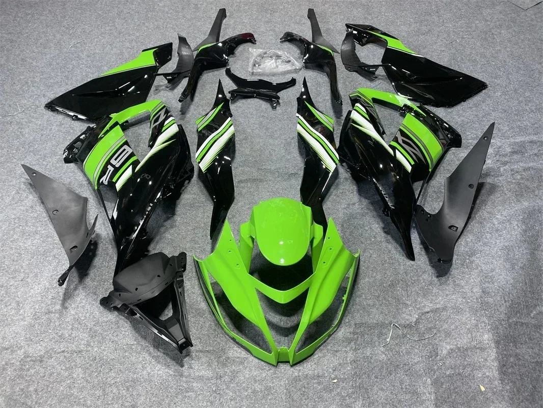 for Kawasaki Zx6r 2013 - 2018 Bodywork Ninja Zx-6r 13 14 Black Green Abs Fairing Ninja Zx-6r 15 16 17 18 Fairing Unpainted
for Kawasaki Zx6r 2013 - 2018 Bodywork Ninja Zx-6r 13 14 Black Green Abs Fairing Ninja Zx-6r 15 16 17 18 Fairing Unpainted
