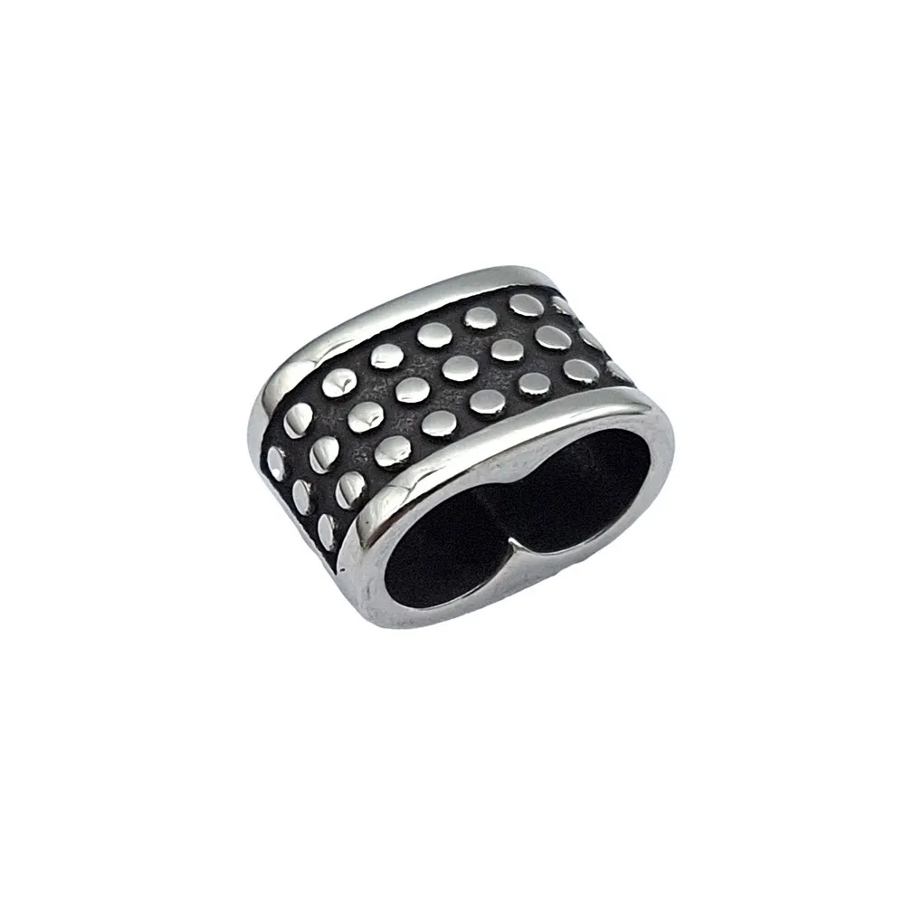 5mm Cords Separators Stainless Steel Bracelet Making Beads Antique Silver 5.0mm Double Holes 2 Pieces
5mm Cords Separators Stainless Steel Bracelet Making Beads Antique Silver 5.0mm Double Holes 2 Pieces