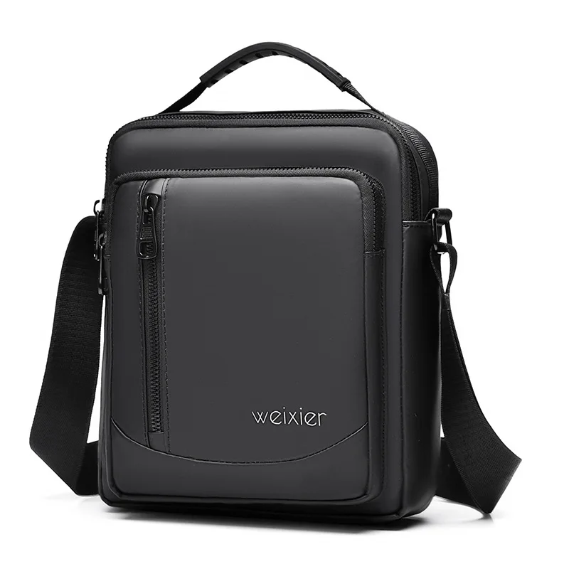 WEIXIER Bags PU Leather Men Designer High Quality New Fashion Shoulder Bag Casual Zipper Large-capacity hand Bags
WEIXIER Bags PU Leather Men Designer High Quality New Fashion Shoulder Bag Casual Zipper Large-capacity hand Bags