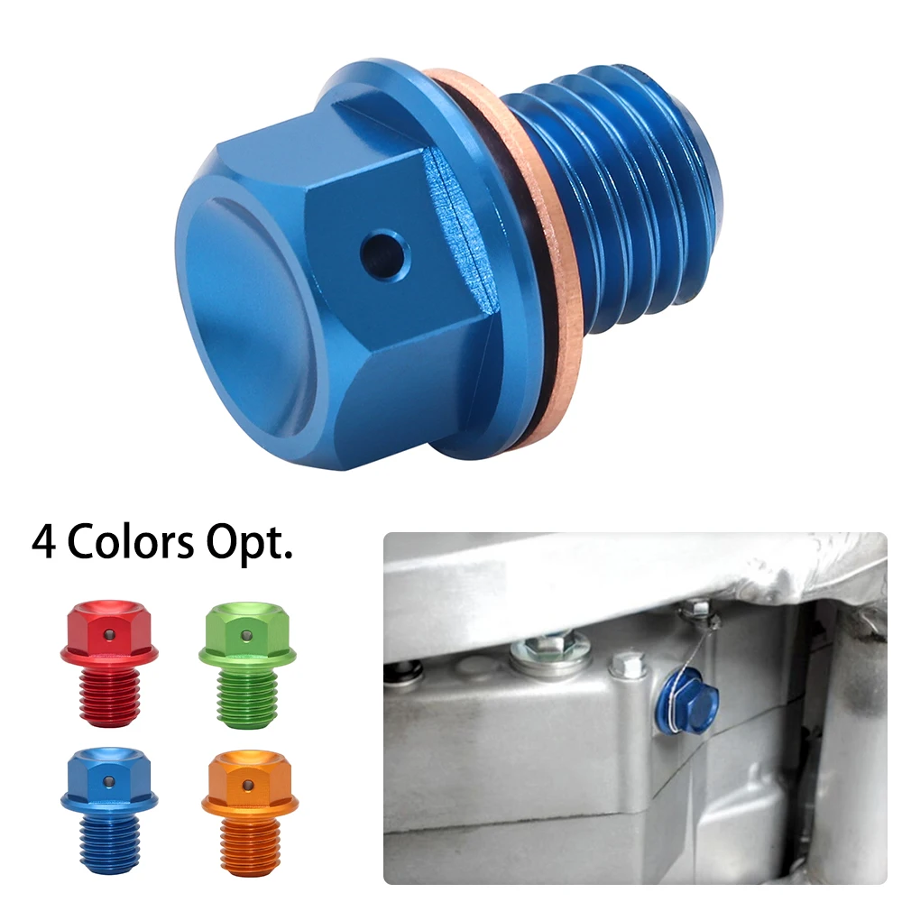 M12xP1.5 Magnetic Oil Drain Plug Bolt Screw For Honda CRF XR Z 50 CR 80 125 250 480 500 125R 250R XR 100 250 350 500 650L
M12xP1.5 Magnetic Oil Drain Plug Bolt Screw For Honda CRF XR Z 50 CR 80 125 250 480 500 125R 250R XR 100 250 350 500 650L