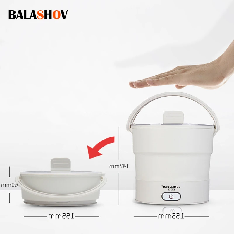 Foldable Electric Cooker 110V/220V Mini Multifunction Hot Pot Food Steamer Cooking Machine for Dormitory Noodle Cooker for Trave
Foldable Electric Cooker 110V/220V Mini Multifunction Hot Pot Food Steamer Cooking Machine for Dormitory Noodle Cooker for Trave
