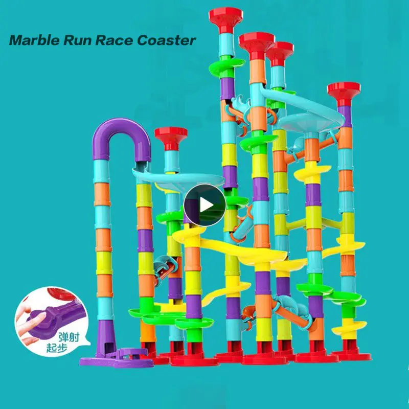 Marble Race Run Track Toys DIY Building Blocks Bulk Sets City Classic Bricks Kids 3D Maze Ball Roll Toy Coaster Set For Children
Marble Race Run Track Toys DIY Building Blocks Bulk Sets City Classic Bricks Kids 3D Maze Ball Roll Toy Coaster Set For Children