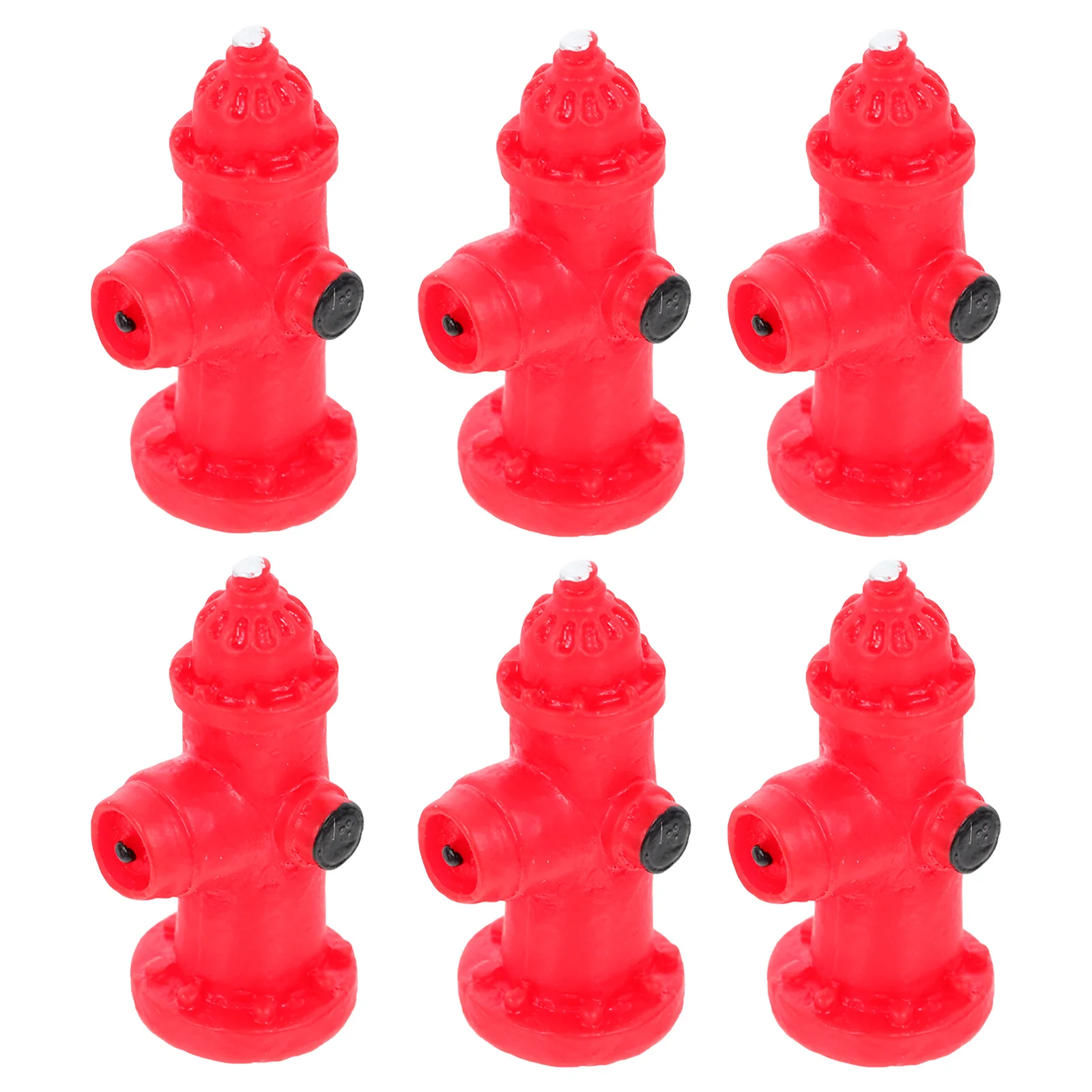 6Pcs Small Fire Hydrant Decor DIY Landscape Model Simulated Traffic Sign Fire Hydrant Model
6Pcs Small Fire Hydrant Decor DIY Landscape Model Simulated Traffic Sign Fire Hydrant Model