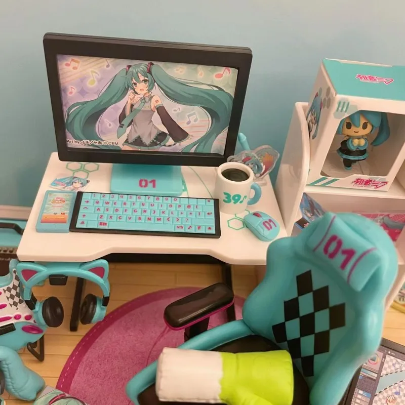 Original Hatsune Miku Re-Ment Piapro Figure The Future Room Of Miku Room Gashapon Anime Action Model Figurine Kid Toy Doll Gift
Original Hatsune Miku Re-Ment Piapro Figure The Future Room Of Miku Room Gashapon Anime Action Model Figurine Kid Toy Doll Gift