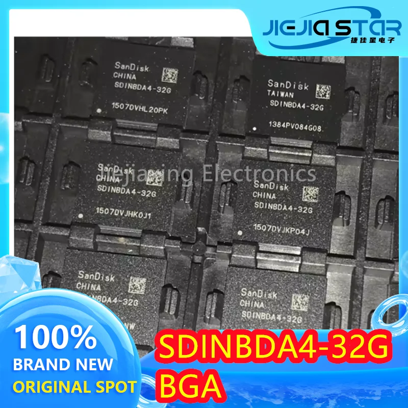 

(1/5pieces) SDINBDA4-32G 100% brand new original EMMC 5.1 font library 32GB memory storage BGA153 ready-made electronics