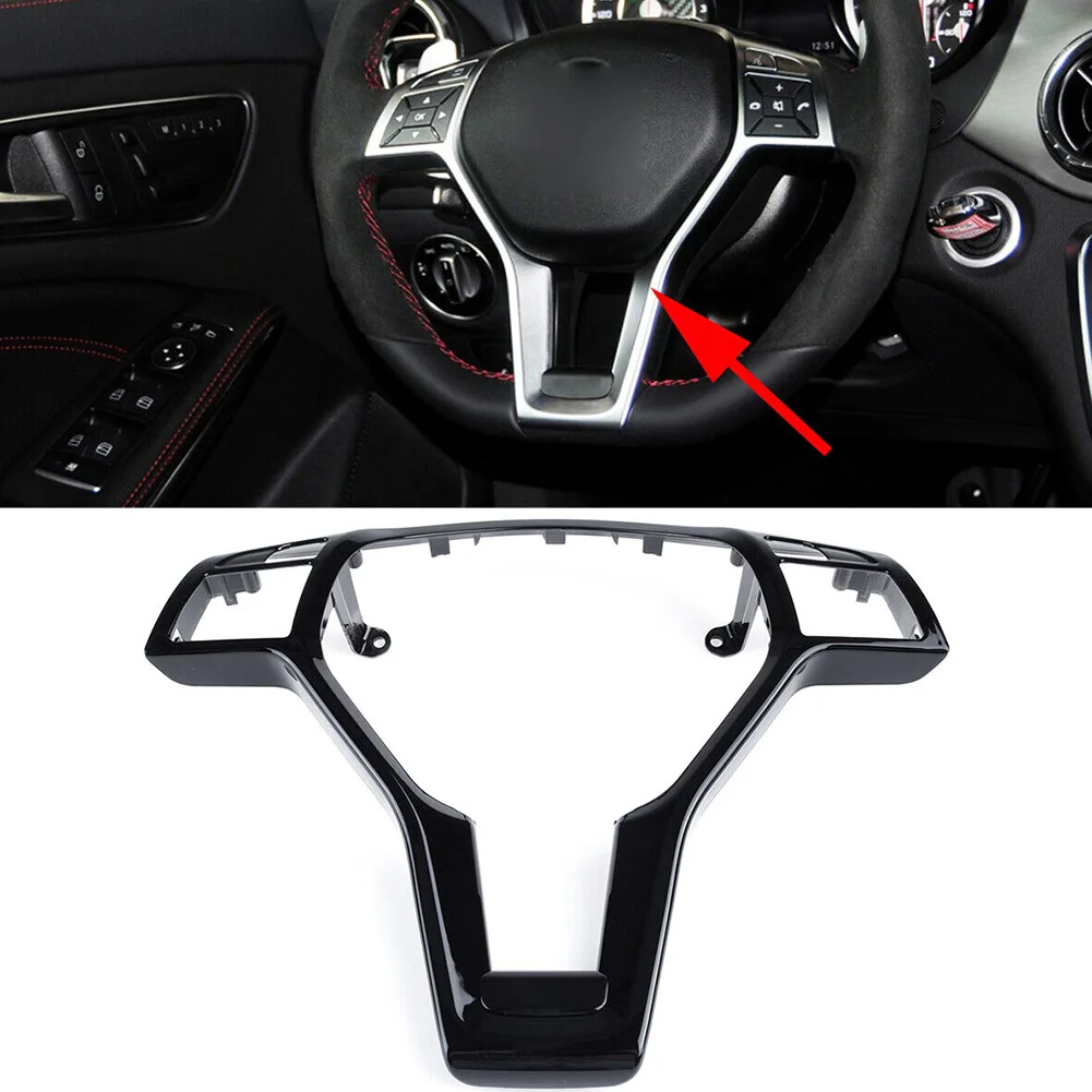 Car Steering Wheel Trim Cover Gloss Black For Mercedes For Benz W204 W212 C E 12-14 Steering Wheel Trim Cover Decoration
Car Steering Wheel Trim Cover Gloss Black For Mercedes For Benz W204 W212 C E 12-14 Steering Wheel Trim Cover Decoration