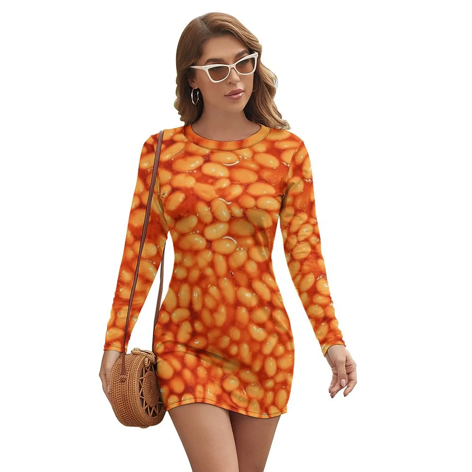 Beans In Things Pattern Long-sleeved Dress Clothing dresses with long sleeves prom dresses 2024
Beans In Things Pattern Long-sleeved Dress Clothing dresses with long sleeves prom dresses 2024
