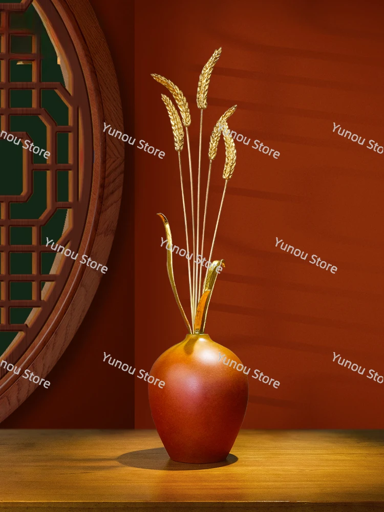 New Chinese Peace Light Luxury Bronze Decoration Handicraft Entry Door Living Room Alcove Decoration Housewarming Ceremony
New Chinese Peace Light Luxury Bronze Decoration Handicraft Entry Door Living Room Alcove Decoration Housewarming Ceremony