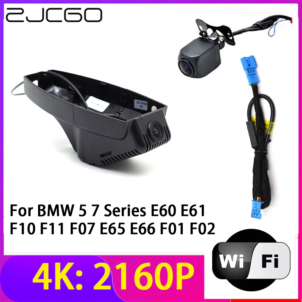ZJCGO 4K 2160P Dash Cam Car DVR Camera 2 Lens Recorder Wifi Night Vision for BMW 5 7 Series E60 E61 F10 F11 F07 E65 E66 F01 F02
ZJCGO 4K 2160P Dash Cam Car DVR Camera 2 Lens Recorder Wifi Night Vision for BMW 5 7 Series E60 E61 F10 F11 F07 E65 E66 F01 F02