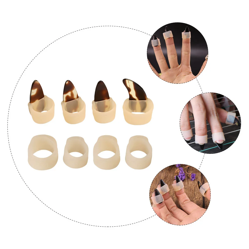 Breathable Nail Protectors Guzheng Nail Covers Practice Guzheng Accessories Guzheng Nail Protection Rings Adjustable Nail Cover
Breathable Nail Protectors Guzheng Nail Covers Practice Guzheng Accessories Guzheng Nail Protection Rings Adjustable Nail Cover